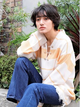 リブロ 三軒茶屋(LIBRO) パンク×ふんわりショート