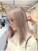 ラベンダーベージュ シアベージュ ブランドカラー シアピンク