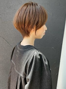 ヘアメイク シンズ レインボー(Hair Make SHIN'S RAINBOW) ショートボブ/大人巻き/ぷつっとボブ/ナチュラルモード/高松