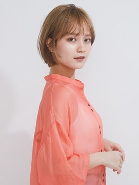 オンク 新宿(onk) 黒髪/グレーベージュ/レイヤーロング/前髪パーマ[新宿駅]