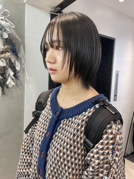 ロンドシエル 横浜(Lond ciel) 【石垣】ウルフ/顔周り/レイヤーカット/ショート/横浜