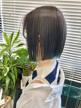 アイコン 博多(ICON.) パッツリ感が可愛い！！スッキリボブ