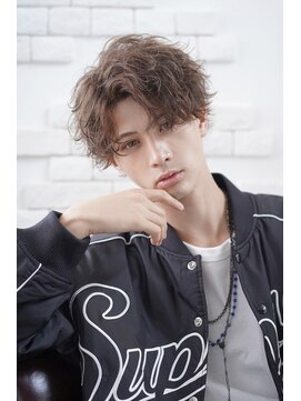 オーシャントーキョーウエスト 心斎橋 (OCEAN TOKYO WEST) 波巻きパーマメンズツイストスパイラルパーマツーブロック