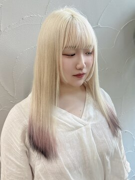 シーテメゾン(Ciete Maison) 姫カット/透明感カラー/盛れる前髪カット/ヘアセット/モテヘア