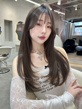 グロー 大宮(GLROW) 顔周り　レイヤーカット　ふわふわレイヤー　haruhi