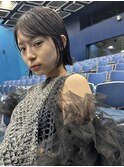 ［Ocean Hair&Life 水田］暗髪、黒髪×切りっぱなしボブ