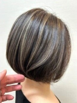 インプレス ちとせモール店(impres)の写真/【大型無料駐車場完備】旬なカラーからファーストグレイカラーにも◎ダメージレスで、艶のある美髪に…♪