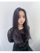 シェノン バイ アランスミシー 表参道(CHAINON by Alan smithee) ロングレイヤーラベンダーグレージュ☆