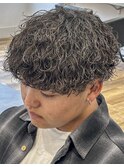 波巻きプードルパーマ