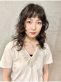 【ウルフカット×カーリーヘアー】ヘアスナップ・山下