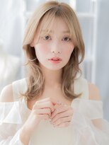 モッズヘア 上尾西口店(mod's hair) 外国人風イヤリングカラーモテ髪くびれミディa上尾10代20代30代
