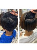 髪質改善ストレート×メンズスタイル