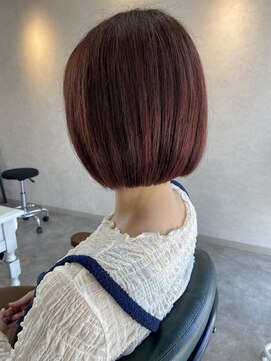 スタイルジャパン 新都心店(style JAPAN) ボブ×コーラルカラー