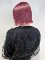 エミス バイ メルト 吉祥寺(emis by melt)&nbsp;【吉田江梨】暖色ボブケアブリーチ外はね切りっぱなしショート