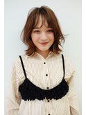 ★サイドバングうる艶髪くびれヘアナチュラルカール