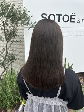 ソトエアンドマーブ 久喜店(SOTOE&marbb) 赤み抑えて暗くなりすぎないオリーブカラー