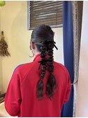 ヘアセット/ツインアレンジ/ロングアレンジ