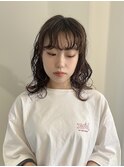 ミディアム　パーマ　カラー　髪質改善　【unico 川崎】工藤梨花