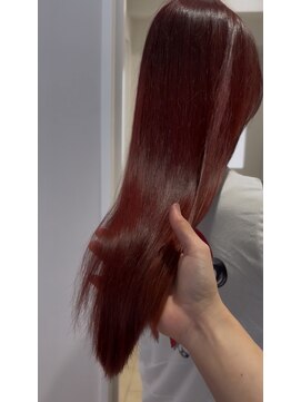 ガリカ 博多駅前(Gallica) 深みのある暖色系カラー/ワインレッド