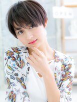 モッズヘア 上尾西口店(mod's hair) 斜めバング黒髪小顔韓国風マッシュショートc0上尾20代30代40代!