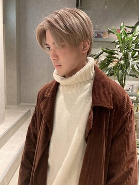 ロロネー 中津(Lolonois) メンズミルクティセンターパート【Lolonois中津】