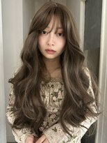 メゾンアクア 表参道(Maison ACQUA) ☆ブリーチなしダブルカラー オリーブ オリーブベージュ
