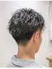 【men's】デザインパーマ＋カット
