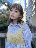 テトラ バイ ネオリーブ 横浜西口店(tetra by neolive)&nbsp;デザインカラーポイントブリーチオン眉横浜駅N