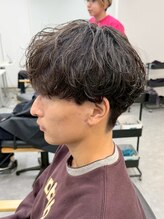 フゥ 宇都宮戸祭(FeU) 宇都宮メンズカットメンズパーマ波巻きスパイラルパーマツイスパ