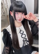 カプセル シンジュク(CAPSULE)&nbsp;☆CAPSULE SHINJUKU☆ブルーブラック髪質改善＆シールエクステ60