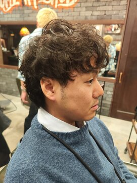 スリーセント 栄(3/cent) ニュアンスパーマ/スパイラルパーマ