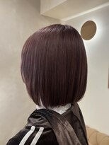 LUVISM 栄店/名古屋/ダブルカラー/ブリーチ/顔周りレイヤー/学割【5月1日OPEN(予定)】 ボブ/ミディアム/レイヤー/顔周りレイヤー/艶カラー/栄