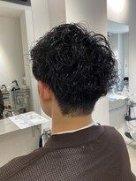 カウチソフ(kauti sofu)&nbsp;刈り上げセンターパート/波巻きツイストスパイラル