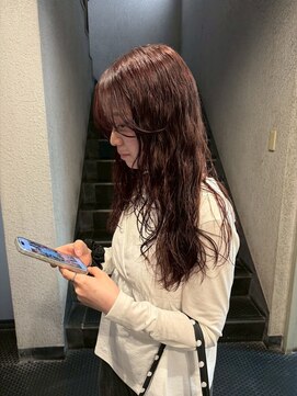 パーミル ヘア クマモト(permille ‰ hair Kumamoto) ピンクラベンダー×スパイラルパーマ