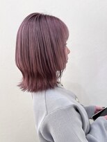リロイド(ReLoid) レイヤーロブ×ラベンダーピンク(1~2ブリーチ)