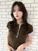 ジーナ 近鉄奈良(Zina)&nbsp;髪質改善*小顔くびれダークパープル韓国前髪*美髪【Zina奈良】