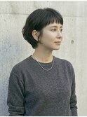 ショートカット/大人ショート/ショートボブ/マッシュショート