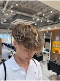 MEN’S HAIR/波巻ツイストスパイラル/フェザーパーマ/眉毛/渋谷