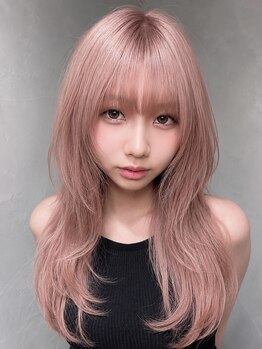 ミミ 池袋 要町(mimi)の写真/ダメージレスカラーで楽しむハイトーン！大人可愛いをサポートするサロンです♪
