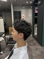 メンズサロンドットリアン(dot. lien)&nbsp;アップバングツイストスパイラルパーマ【町田/町田駅/MEN'S】