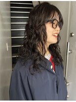 ポーズヘアー 大阪 福島(PAUSE HAIR)&nbsp;ミディアム×パーマ