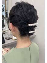 トリコ トウキョウ アヴェダ 表参道店(tricot TOKYO AVEDA)&nbsp;崩れないアップスタイル◎園田