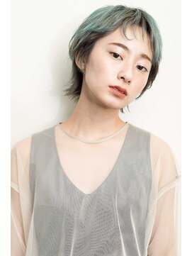 シー(Ciii) Ciii★ターコイズカラー×ショートウルフ
