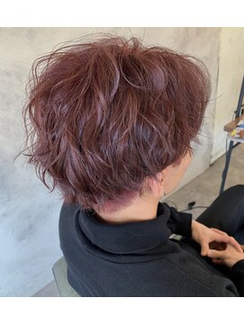 ヘアスタジオニコ(hair studio nico...) ワインレッド