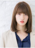 大人かわいいナチュラルボブ
