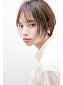【REJOICE hair】ショートレイヤー×シースルーバング