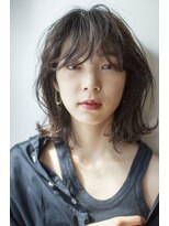 リト 自由が丘(Lit.)&nbsp;【Lit.】ウルフ風大人かわいい黒髪ボブ【YUKINA】
