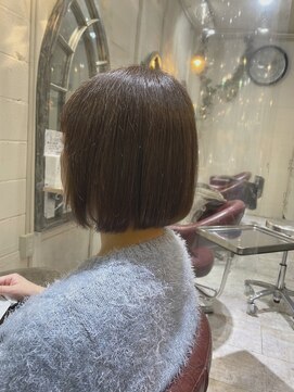 ヘアリゾートエーアイ 新宿西口店(hair resort Ai) まとまりボブ【 Ai 新宿 美容室】