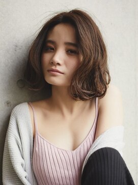 コムマティス 恵比寿ガーデンプレイス(Comme Matisse) ボブ/カーキグレージュ/大人かわいい[恵比寿/恵比寿駅]