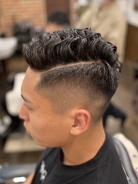 ヒロギンザ 八重洲店(HIRO GINZA) かき上げニュアンスマッシュサイドパート韓国マッシュフェード